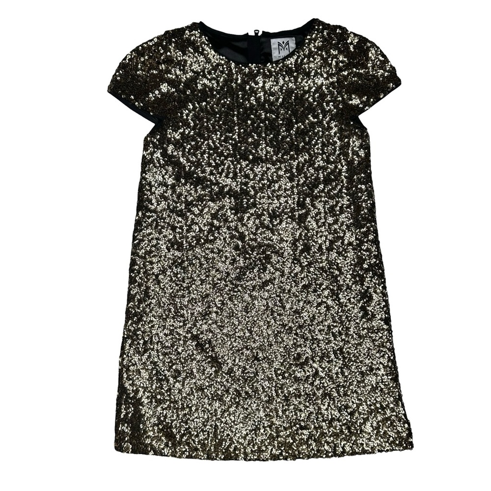 Milly Minis Gold Sequin Dress